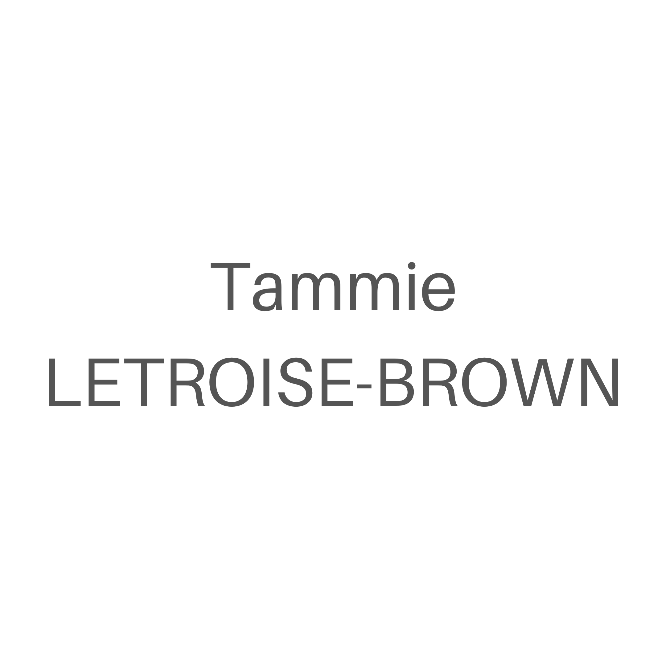 Tammie Letroise-Brown
